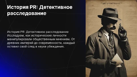История PR: Кто и как управлял мнением людей