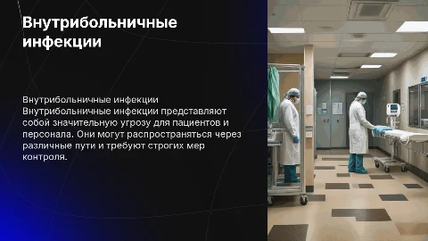 Внутрибольничная инфекция