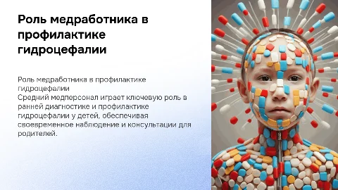 Роль среднего медицинского работника в профилактике гидроцефалии