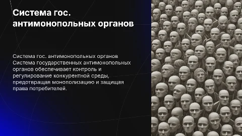 Система государственных антимонопольных органов