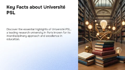 Самые важные факты о Université PSL