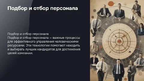 Подбор и отбор персонала как кадровые технологии