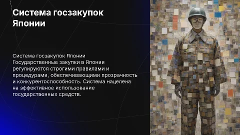 СИСТЕМА ГОСУДАРСТВЕННЫХ ЗАКУПОК В ЯПОНИИ