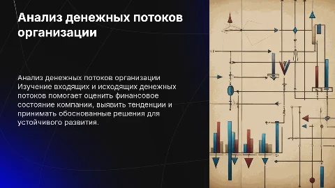 Анализ денежных потоков организации