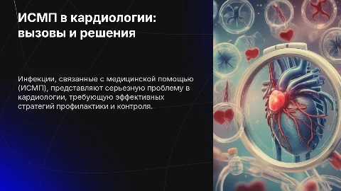 ИСМП в кардиологии