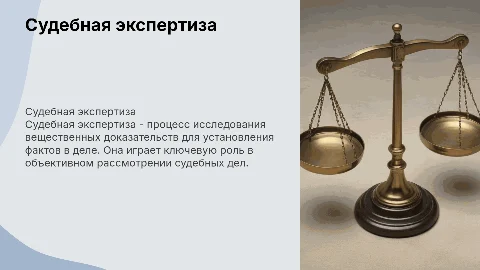 Судебная эспертиза