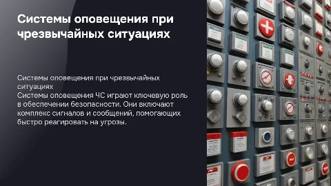 системы оповещения ЧС . Сигналы оповещения