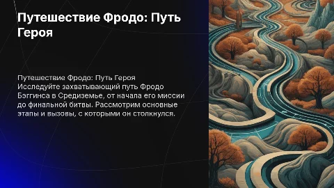 Путешествие Фродо: Путь Героя