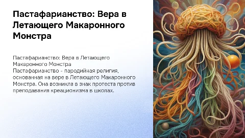 Пастафарианство