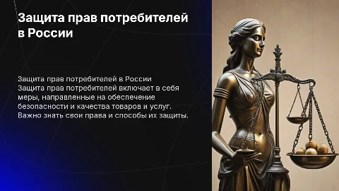 защита прав потребителя
