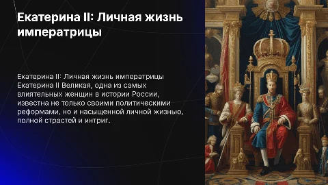 Екатерина 2 ее личная жизнь