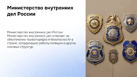 Министерство внутренних дел