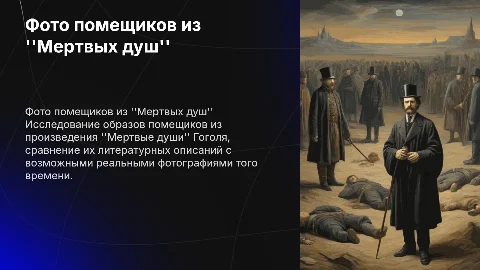 фото помещиков из мертвых душ с ихними настоящими фотками