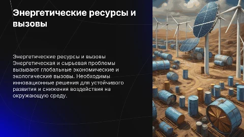 Энергетическая проблема: сущность, причины и пути решения