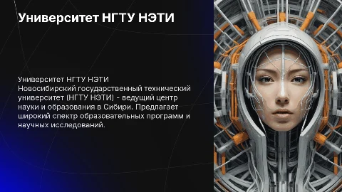 университет НГТУ НЭТИ