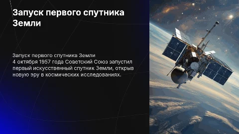 Первый спутник