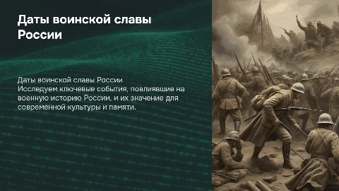 Даты воинской славы