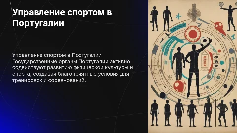 Деятельность государственных органов управления спортом в Португалии