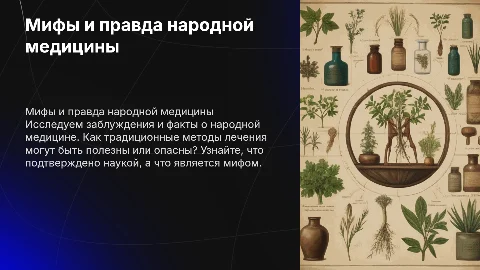 миф и правда народной медицины