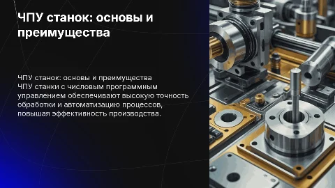 Чпу станок с числовым программным управлением