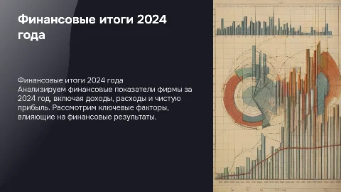 Финансовые результаты фирмы за 2024 год