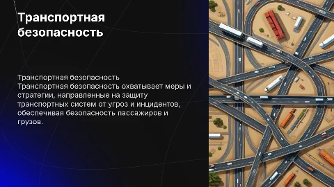 Транспортная безопасность