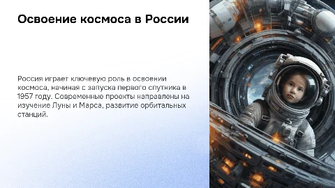 Освоение космоса в России