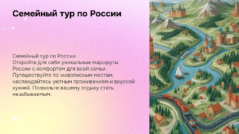 Семейный тур по России: маршрут, проживание и стоимость