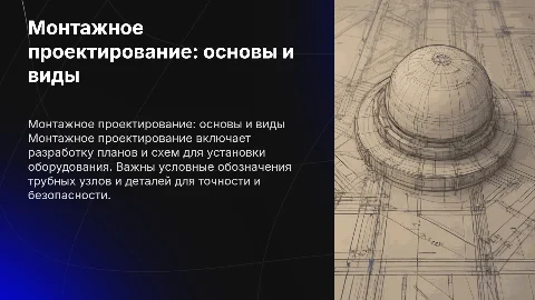 Назначение и задачи монтажного проектирования: основы и виды