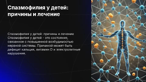 Спазмофилия у детей