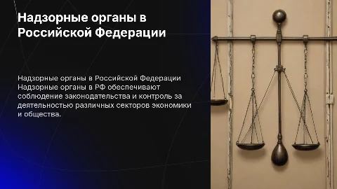 Надзорные органы в РФ