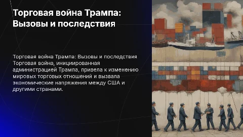 Торговая война Трампа