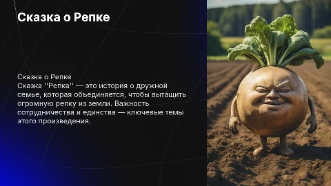 Сказка про "Репка"