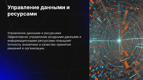 Управление входными данными и информационными ресурсами»