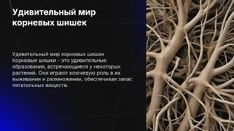 Корневые шишки