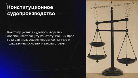 Конституционное судопроизводство