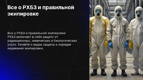 Все о РХБЗ: виды и правильная экипировка