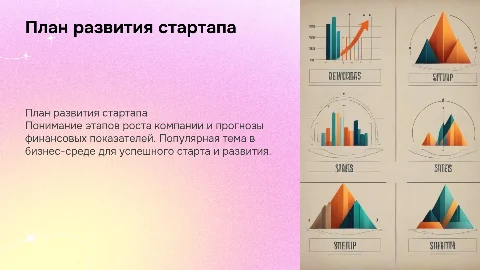 План развития стартапа: этапы роста и финансовые прогнозы