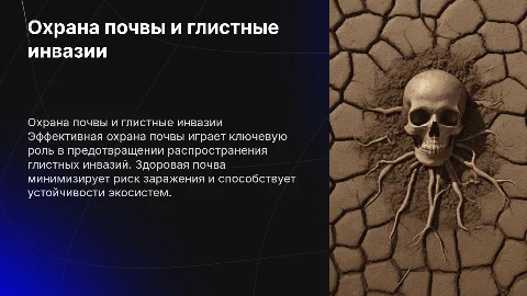 Охрана почвы в предупреждении глистных инвазий