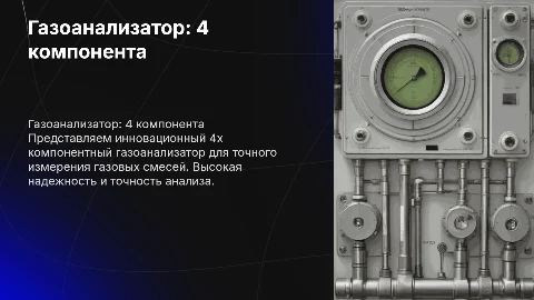 Газоанализатор 4х компонентный