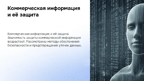 Защита коммерческой информации: дипломный проект