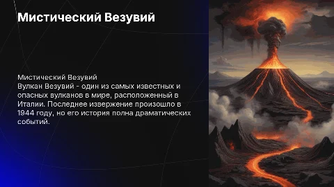 Вулкан везувий