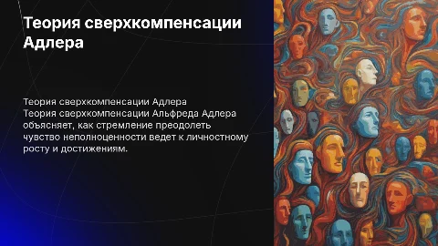 теория сверхкомпенсации А.Адлера
