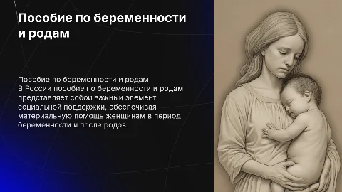 Пособие по беременности и родам в Российской Федерации