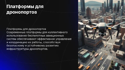 Разработка платформ для коллективного использования БАС