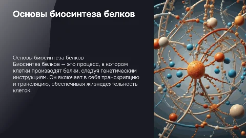Биосинтез белков