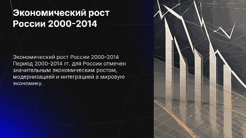 экономическое развитие рф 2000-2014