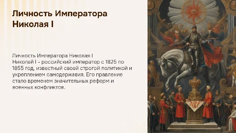 личность Николая 1