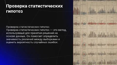 Проверка статистических гипотез