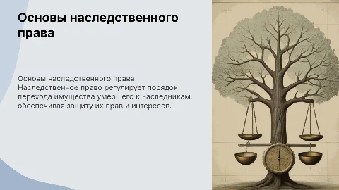 наследственное права